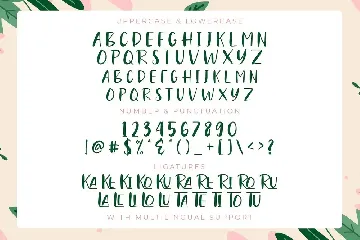 Sungai Musi - Playful Display Font