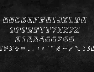 Minabih-Outline font