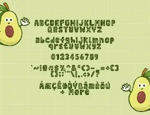 Avocado Days font