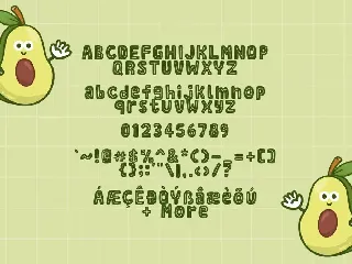 Avocado Days font