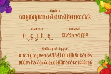 Harvest Time â€“ Sprinkles Font