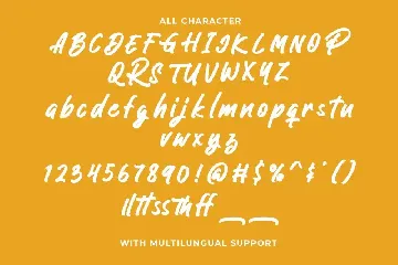 Ballistic - Handwritten Brush font