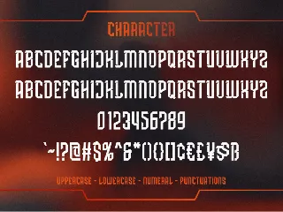 ARTMOSFEAR font