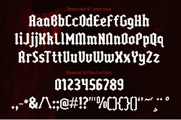 Blatters - Gothic Font