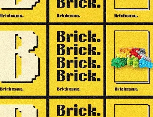 NT Brick Sans font