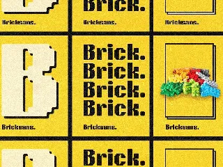 NT Brick Sans font