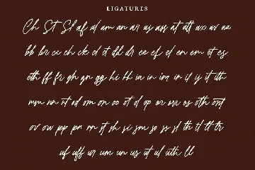 Bromrose Sands Signature font