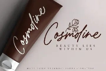 Bromrose Sands Signature font