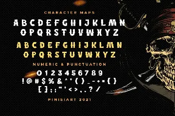 Capitan Mura - pirate display font