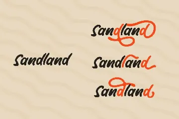 The Kindamana - Handwritten Display Font