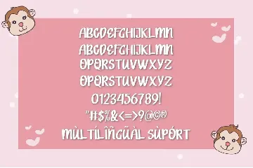 LOVELI MONKI font