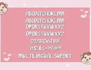 LOVELI MONKI font