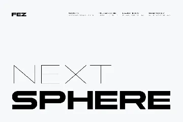 Next Sphere | Extended Sans Serif Font Family