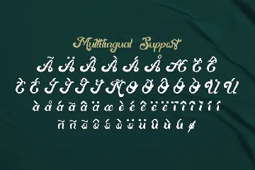 Mentari - Bold Script Font