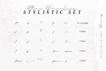 Rosemary Signature font