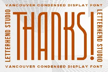 Vancouver font