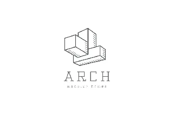 Architect - Geometrical Typeface font