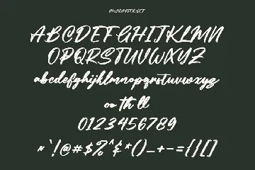 Algrowth Script Font