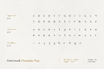 Greenmark - Handcrafted Sans Serif font