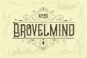 Chivel Mind - Vintage Font