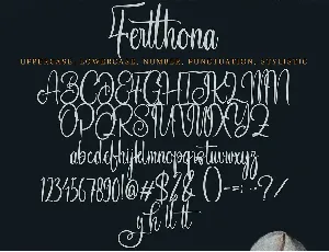 Ferthona font