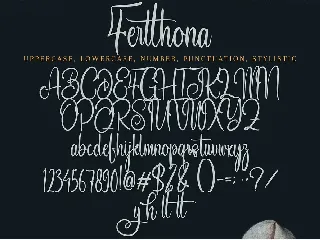 Ferthona font