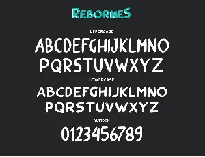 ReborneS font