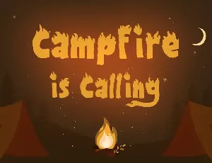 Combust - Playful Fire Display font