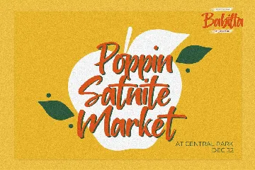 Babitta - Fun Brush Font