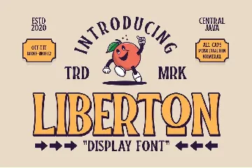 LIBERTON DISPLAY FONT