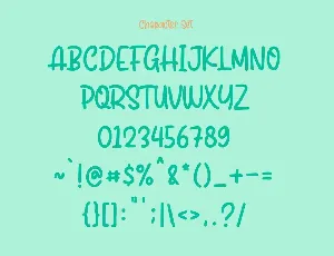 Mister Beeps Handwritten Font