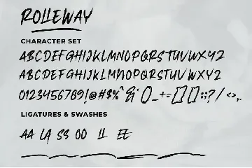 Rolleway font