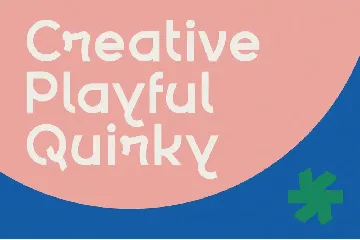 Monro - Quirky Display Typeface font