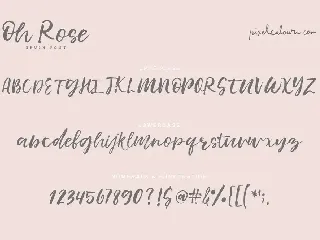 Oh Rose Font