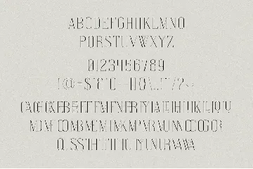 Watterlen - All Caps Ligature Serif font