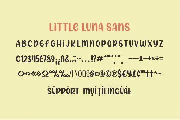 Little Luna - A Duo Font