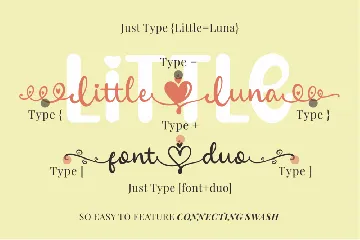 Little Luna - A Duo Font