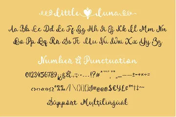 Little Luna - A Duo Font