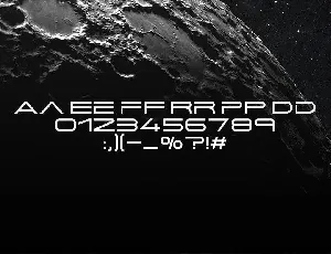 Centauri - Futuristic Font