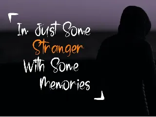 Stranger - Brush Font