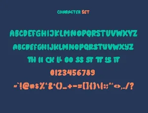 Slurpy Handwritten Font