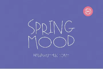 Spring Mood - Handwritten Font