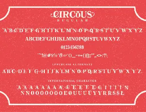 The Circous font