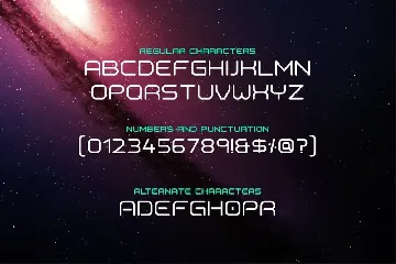 Voyager Typeface font