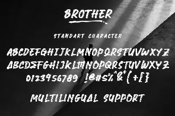 Brother - Brush Font