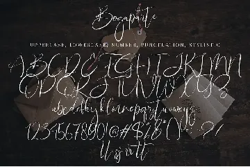 Bogaparte font