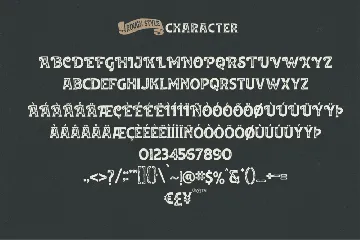 Huvet font