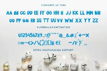 Snow Blue - Display Font