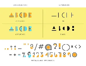 GEOMETRICITY font