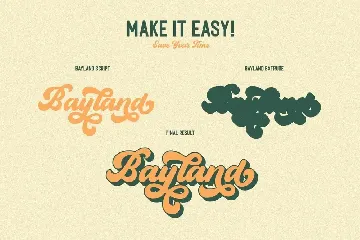 The Bayland - Retro Font